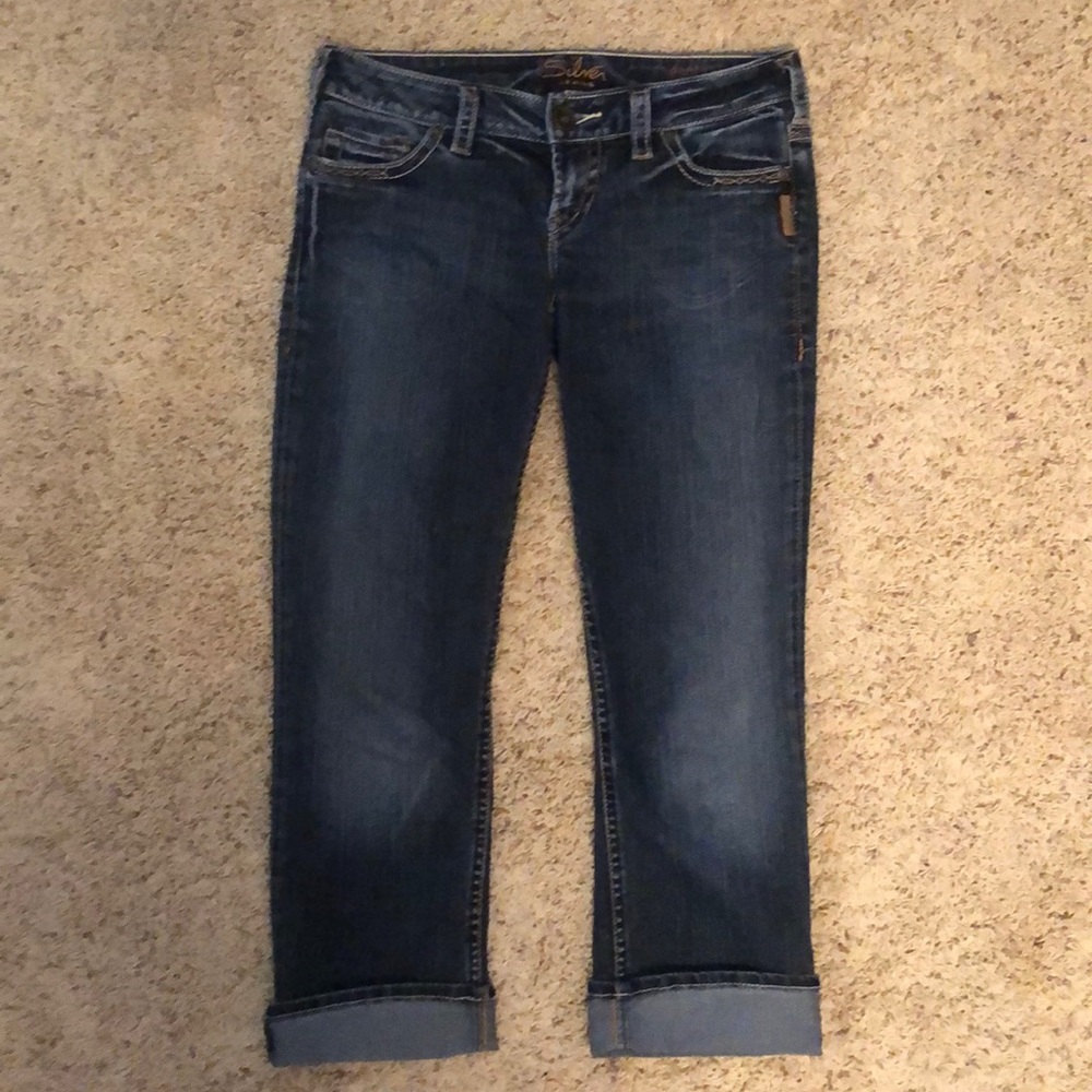 Silver Santorini capris